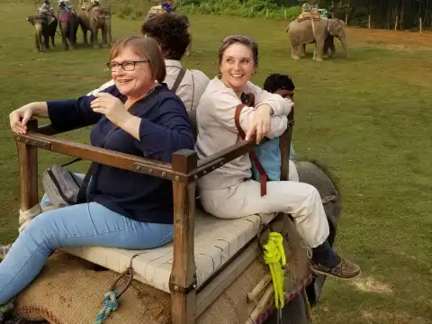Jungle excursion in Royal Chitwan National Park.